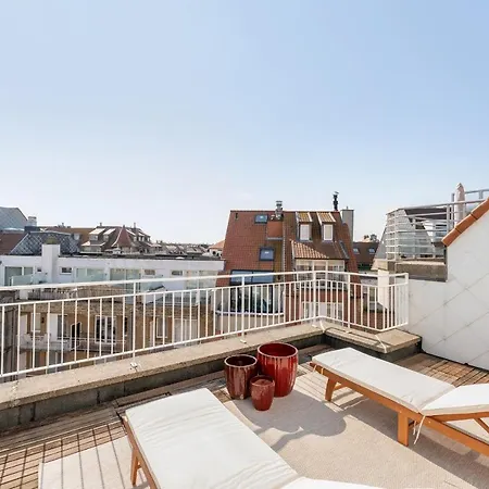 Romantisch Luxe Penthouse Met 2 Zonneterrassen Knokke-Heist Exterior photo