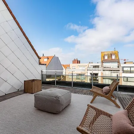 Romantisch Luxe Penthouse Met 2 Zonneterrassen Knokke-Heist Exterior photo