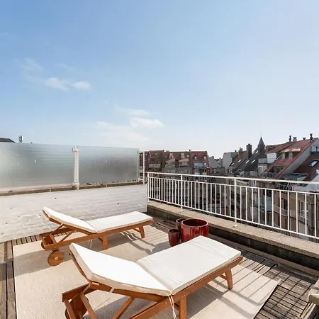 Romantisch Luxe Penthouse Met 2 Zonneterrassen Knokke-Heist Exterior photo