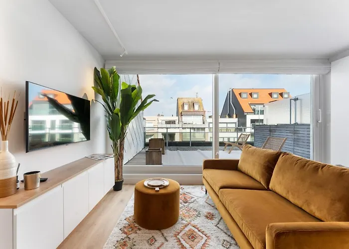 Romantisch Luxe Penthouse Met 2 Zonneterrassen